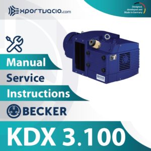Becker KDX 3.100 Manual