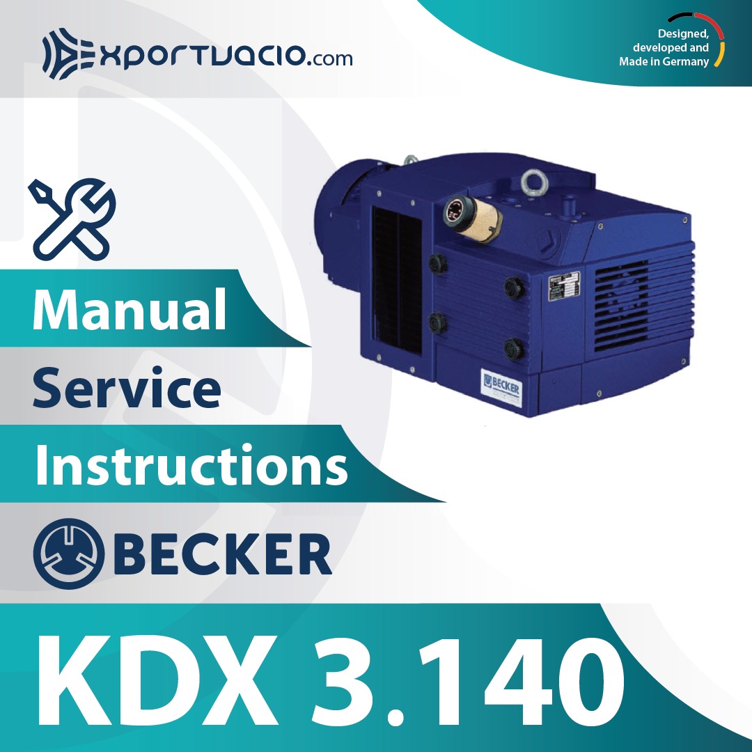 Becker KDX 3.140 Manual