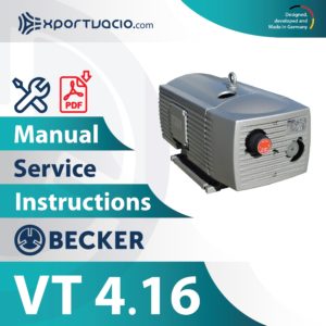 Becker VT 4.16 Manual