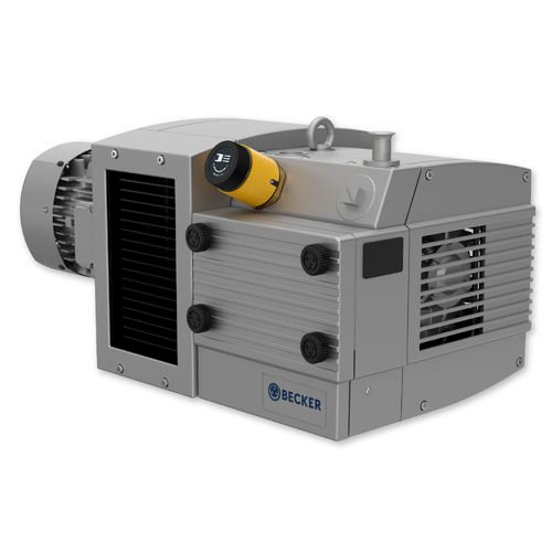 Compresor de paletas BECKER KDT 3.80, vista completa del equipo