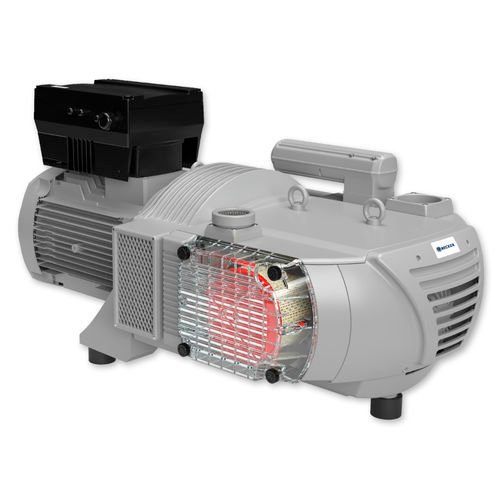 Compresor de paletas BECKER VARIAIR DTLF 2.500/0-400, vista completa del equipo