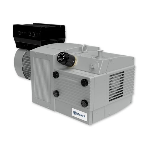 Compresor de paletas BECKER VARIAIR KDT 3.80/0-400, vista completa del equipo