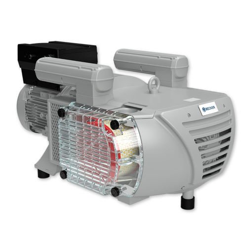 Bomba de vacío de velocidad variable BECKER VARIAIR VTLF 2.250/0-400, vista completa del equipo