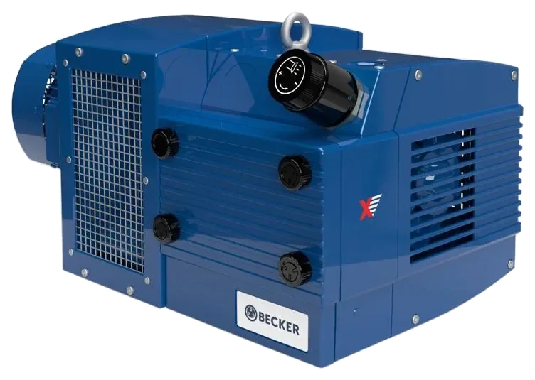 BECKER KVX 3.80 الريش الجافة مضخة تفريغ with transparent background