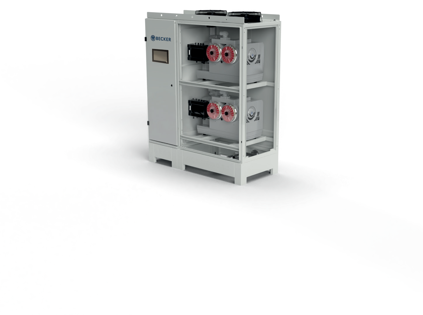 BECKER VACS BCV · VACS 0080.0020.NG VC+ con dos bombas VARIAIR BCV 300.